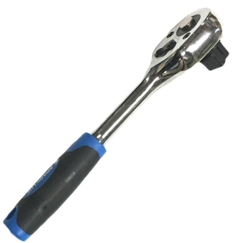 Ключ- трещотка 1/2" на 24 зуба, двухкомпонентная рукоятка SL-10 /1070/ 102.92 ЦБ-00009054