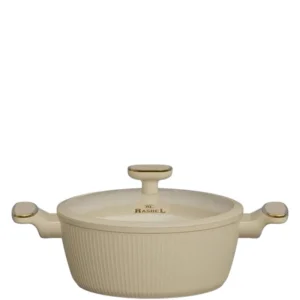 Кастрюля литая 3,0л АП, индукция (кремовая) R-27222