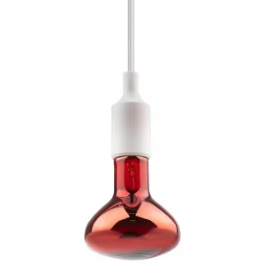 Лампа для поросят и птиц ИКЗК 230-100 100W R95 E27 красная /Калашниково/