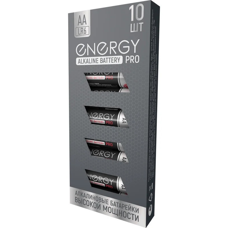 Элемент питания R6 Alkaline (10шт) Energy Pro 10К (104976)