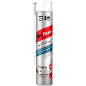 Пена монтажная Sila Home MaxFoam 750мл всесезонная A1477Z 1/12