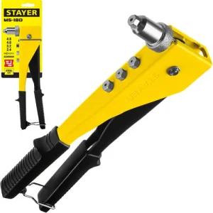 Заклепочник 260мм 2,4-4,8мм переставной STAYER MS-180 /3107_z01/
