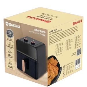 Аэрогриль  7,0л 1500Вт, SA-7681BK SAKURA