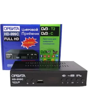 Ресивер цифровой DVB-T2 Орбита T999 C + HD плеер