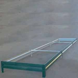 Грядка садовая 1,0м*2,0м (h-20см) зеленая RAL6005