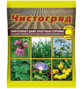 Средство от сорняков Чистогряд 25мл моно-доза ВХ 1/70