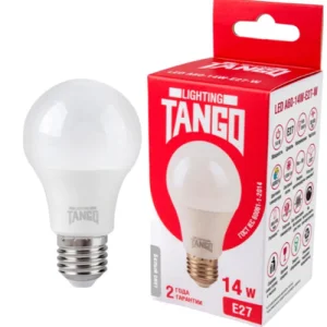Лампа светодиодная Е27 14W холодный свет 4000K TANGO LED A60 (1205240)