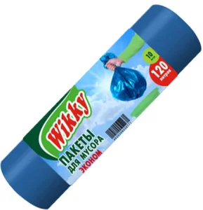 Мешки для мусора 120л*10шт Wikky Особопрочные /774/ 1/25