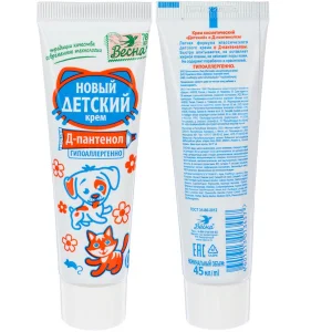 Крем детский 45мл Весна с Д-пантенолом /927-051 1/48