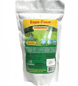 Газонная травосмесь Евро-гном 250гр
