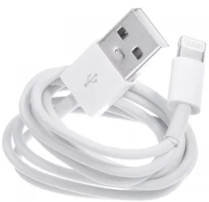 Кабель USB FORZA для зарядки IP,  0,8м, 1A с подключением к компьютеру FORZA (916-028)