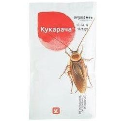 Средство от тараканов Кукарача 50гр /пакет/ 1/150