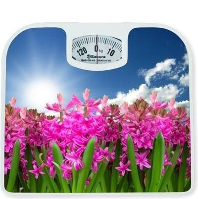 Весы напольные механические 130кг 27,2*26,5*5,5см SA-5000-7 SAKURA