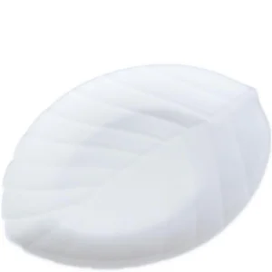 Тарелка 9" 22,5см Лист белая (100б-л9) FLSHYP90 (WHITE) стеклокерамика (734980, 745638) 1/36, 1/60