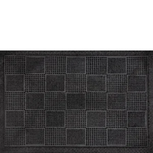 Коврик придверный резиновый 45х75см Шашки Comeforte PIN MAT 1/10