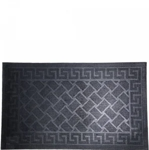 Коврик придверный резиновый 45х75см Меандр Comeforte PIN MAT 1/10