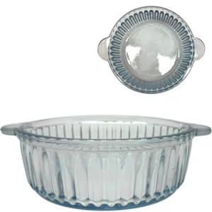 Блюдо стекло PARALLEL ф14см 600мл /1291/PL1291GCL/