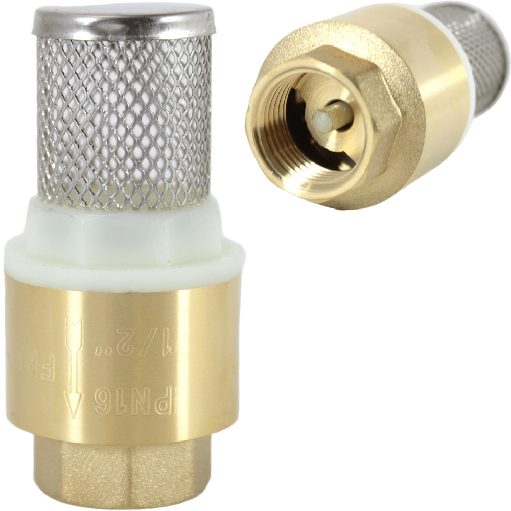 Клапан обратный ф15 с сеткой /FR405-1/2"F/F272.04