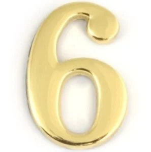 Цифра дверная 6-G