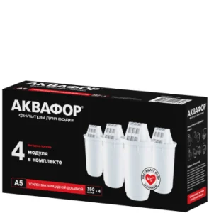 Сменная кассета к фильтру Аквафор А-5 (4шт) 518586/802676