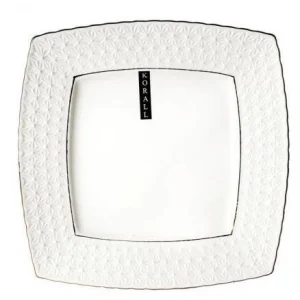 Блюдо квадратное 10" S222826-A 25см Снежная королева 1/6