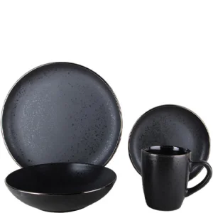 Набор столовый 16пр Elite black HMN231011B