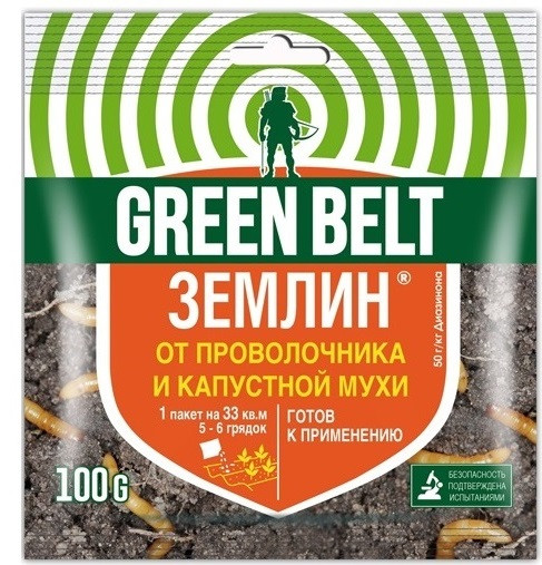 Средство от проволочника Землин 100г GREEN BELT 01-205 1/50