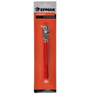Стеклорез 6-ти роликовый дерев.ручка ЕРМАК (669-156)