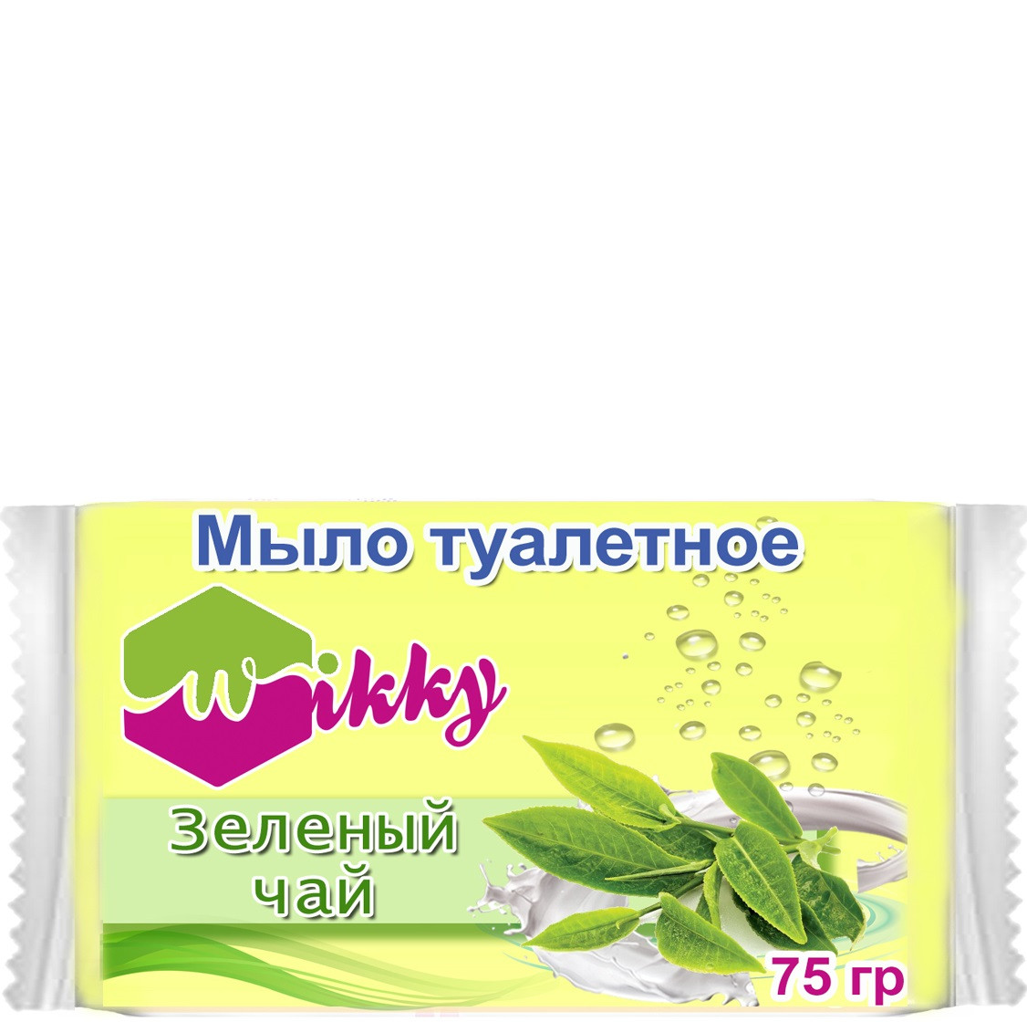 Мыло Wikky Зеленый чай 75гр 1/90