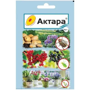Средство от колорадского жука Актара (пакет 0,6гр) картофель ВХ 1/200