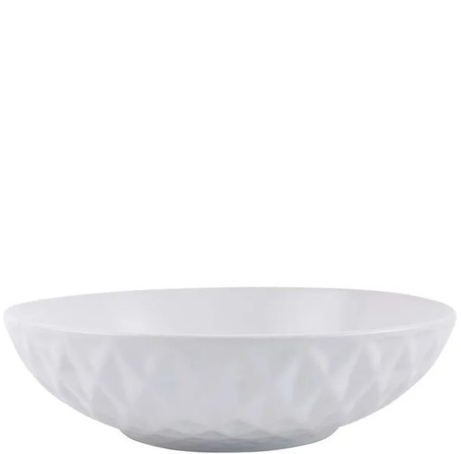 Тарелка суповая 20см WHITE W22110-SB/W 1/12
