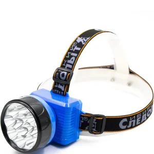 Фонарь налобный аккумуляторный 12 LED 2 режима работы. Сибирский следопыт-Фара-12 PF-PFL-HL20 1/120