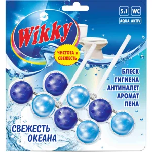 Подвесной блок для унитаза Wikky (2шт) Свежесть океана 1/72