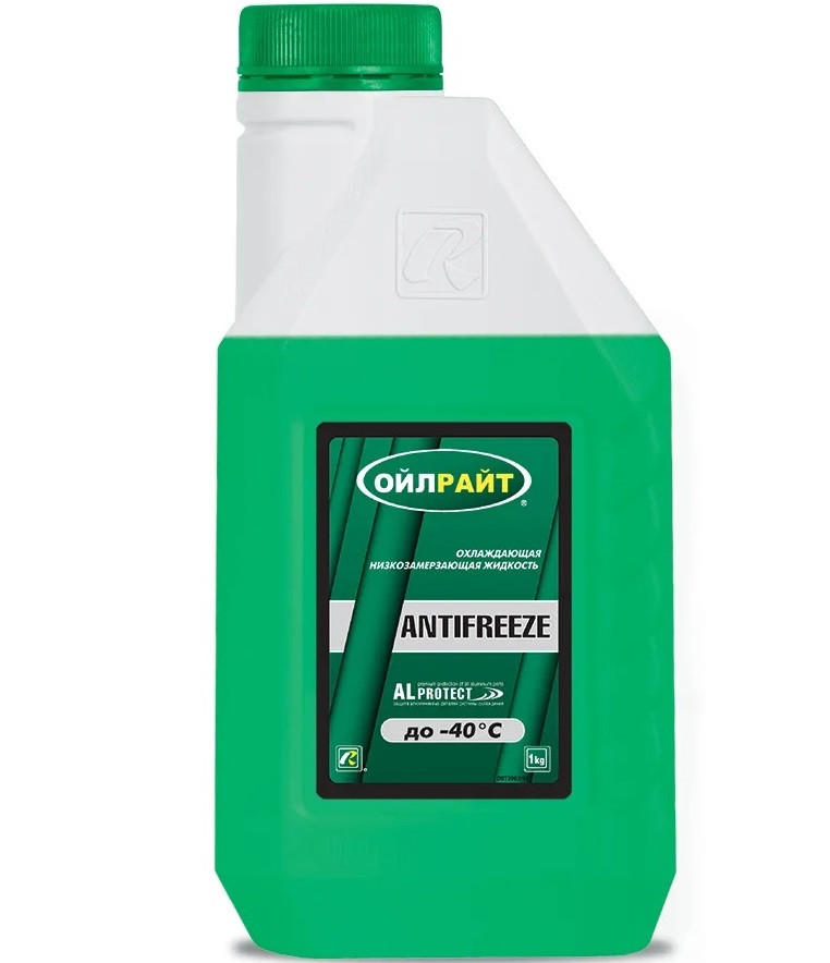 Антифриз зеленый  1кг OILRIGHT-40  1/8