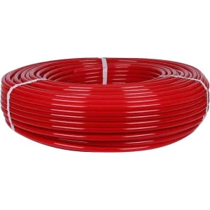 Труба из сшитого полиэтилена с кис/защ STOUT PEX-a 16*2,0мм (100м) красная
