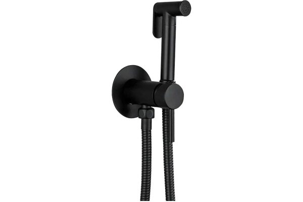 Гигиенический душ со смесителем HB5511-7 черный