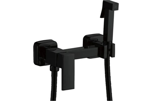 Гигиенический душ со смесителем HB5513-7 черный