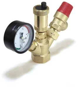 Группа безопасности 1" латунь МИНИ SG2804-1.5 SANLUX