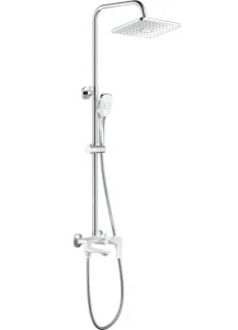 Смес. д/ванны с душ/стойкой шар (120см*35см) HB24505-8 белый