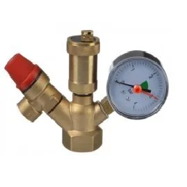 Группа безопасности 1" латунь МИНИ SG2804-3 SANLUX
